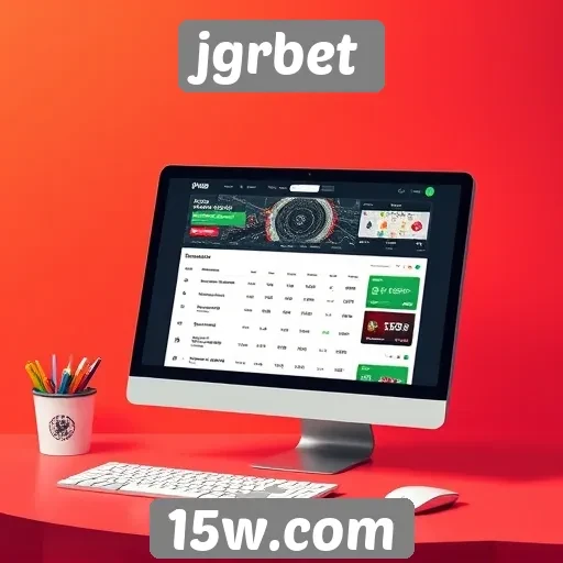 Análise da interface do usuário no site jgrbet